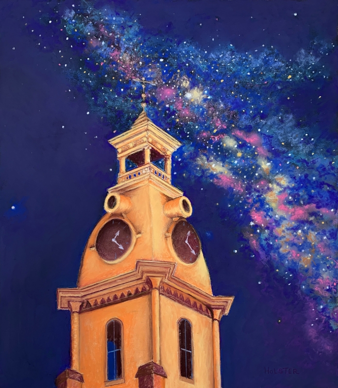 Clock Tower Fantasy by artist Jesse Holster